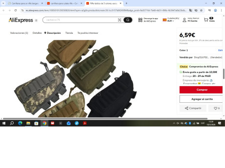 Hola , tengo un bergara b14 stoke y para encarar bien y tener el ojo en línea con la mira tengo que poner 51