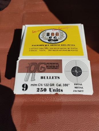 Puntas 9 mm cobreadas

2000 cobreadas de 115 gn ojivales 80€ las mil.

750 troncocónicas RG de 122 gn 01