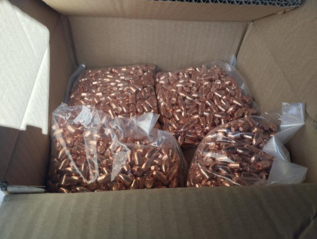 Puntas 9 mm cobreadas

2000 cobreadas de 115 gn ojivales 80€ las mil.

750 troncocónicas RG de 122 gn 00