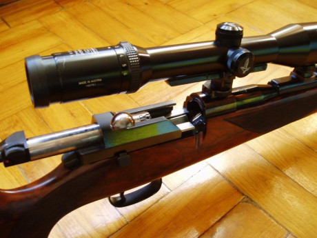 Por motivos de salud y tener que dejar la actividad cinegética VENDO rifle Mauser, modelo 66 SM (un gatillo 11