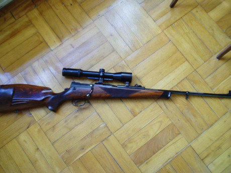 Por motivos de salud y tener que dejar la actividad cinegética VENDO rifle Mauser, modelo 66 SM (un gatillo 10