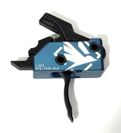 ofrece un kit de disparo Germán Tactical Systems de 3,5 Libras, 1.600 gramos de presión. El gatillo consta 02