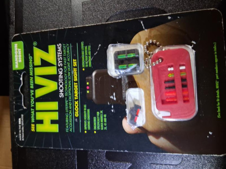 Hola. 
Vendo amortiguador DPM para GLOCK 19 generaciones 1-2-3.
Lleva dos muelles de diferente resistencia.
Miras 00