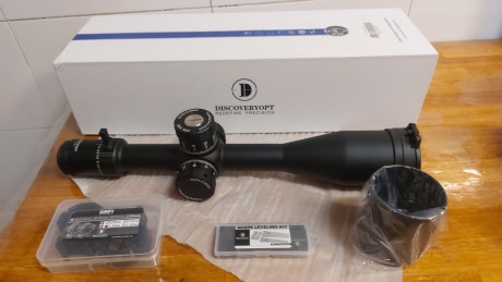 Muy buen estado.
- con zero stop.
- Torretas en MRAD.
- Lentes ED.
- Retícula primer plano focal e iluminada.
- 01