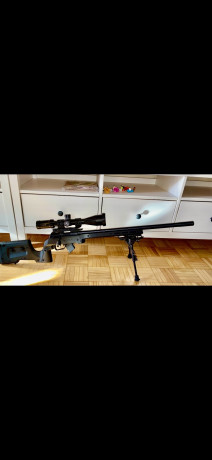 Carabina Anschütz 1761 APR Long Range, modelo con cañón más largo y disparador de 2 tiempos, NUEVA, solo 02