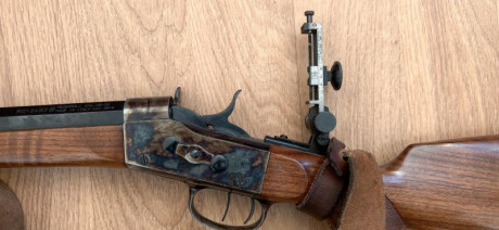 Pongo a la venta el arma de un amigo, se trata de un Rolling Block "John Bodine" 30"  de 00