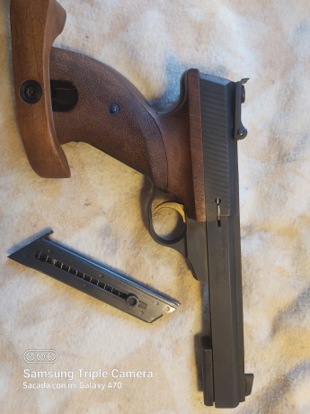 ​ ​VENDO: FN Browning International II – Calibre .22 LR
​Pistola semiautomática de tiro de precisión fabricada 02