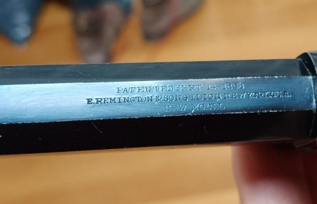 Buenos días.

Vendo mi revolver pietta Remington new model army shooter, cal 44 y cañón de 8".

Posiblemente 30