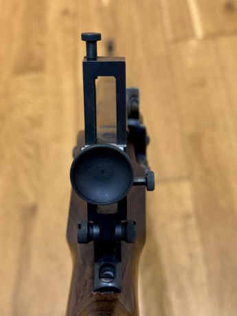 Le toca el turno a mi otro rifle. Un Hawken de Ardesa de paso 1/32  y cal .45, de cuando Ardesa sabía 21