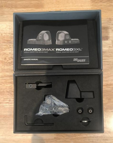 Vendo Sig Romeo 3XL 3moa
Incluye la caja con todos los accesorios. Comprado en octubre del 2024, tiene 02