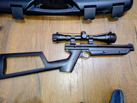 Pistola de aire neumática con diseño de cerrojo de acción simple. Cañón de acero estriado para mayor precisión 01