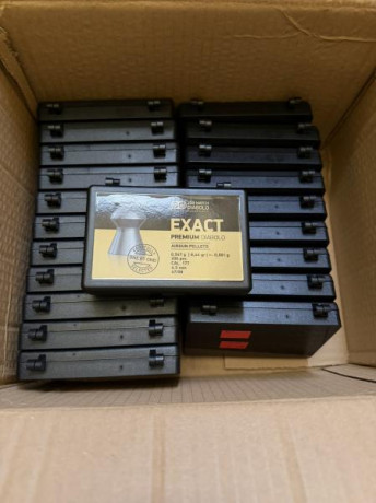 Buenas tardes
Vendo balines cal .177 (4,5mm) 0,547g
Cajas de 200un
19 cajas del lote 13500020 (3.800un)
21 01