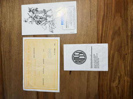 VENDO WINCHESTER 1892 CALIBRE 44-40, COPIA HECHA POR ROSSI 

Vendo Winchester 1892 calibre 44-40, copia 12