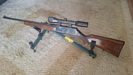 Rifle usado solo para cazar. Pocos disparos.
Montura rápida con visor Swarovski.
En Vitoria
850€ 02