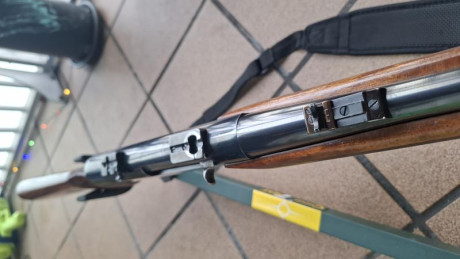 Rifle usado solo para cazar. Pocos disparos.
Montura rápida con visor Swarovski.
En Vitoria
850€ 00
