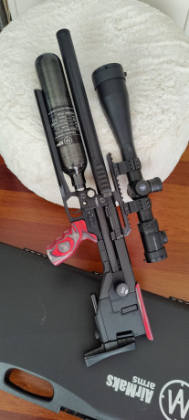 se vende carabina PCP de aire comprimido AIRMAKS KRAIT XL, calibre 4.5.
 Precisión quirúrgica y ergonomía 20