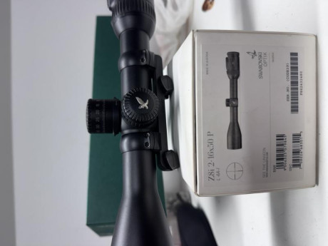 Un compañero vende un Swarovski Z8i 2-16x50 P. Se uso 4 temporadas para los corzos y nada mas, esta muerto 02