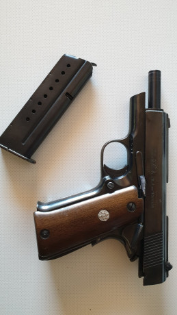 UN amigo vende dos pistolas Llama 9 Pb, dos cargadores cada una, caja original, muy poco uso. Una lleva 01