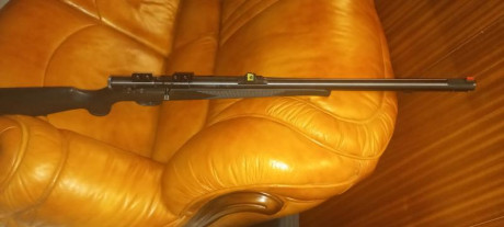 Vendo rifle avancarga nuevo.
Ha ido a la galería 3 veces y está como lo compré.
ES AVANCARGA MODERNA
Calibre 02