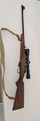 Se vende rifle marca Ruger calibre 22HORNET es estado impecable casi a estrenar. 
Se entrega con visor 02