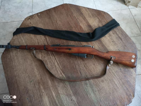 Buenas, compro rifle mosin-nagant de la WW2 con todas las piezas y maderas originales que este en buen 41