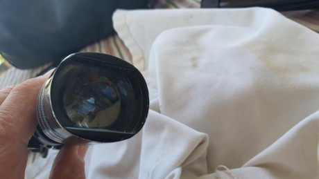 Visor Redfield años 70. De 2x7x. Retícula muy particular que permitía saber distancia, aproximada,  a 00