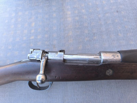 INUTILIZADA. Se vende carabina argentina modelo caballería 1909. 350€ mas portes. Preferible recogida 02