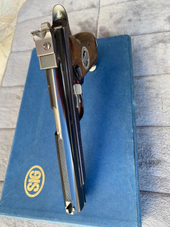 Se vende: pieza de colección o arma de fuego deportiva. SIG 210-1, calibre 9 mm Parabellum.

Gatillo deportivo.

alza 01