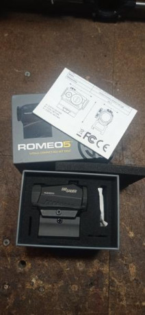 Vendo Visor de punto rojo Sig Sauer Romeo 5
Está en perfecto estado.
Apenas usado, he retornado al visor 02