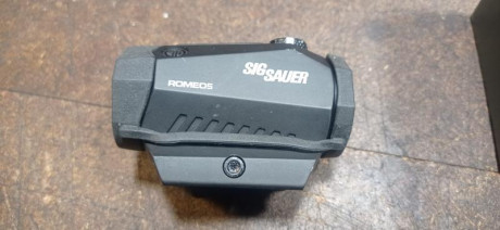 Vendo Visor de punto rojo Sig Sauer Romeo 5
Está en perfecto estado.
Apenas usado, he retornado al visor 01