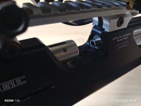 Venta de carabina Steyr challenge mas visor Falcon T50.
Por 2500€, mas gastos de envio por NACEX.
Esta 31