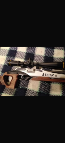 Saludos gente del foro, un amigo , Goyo, vende su preparadisima carabina Pcp para BR 25 , Steyr , con 01