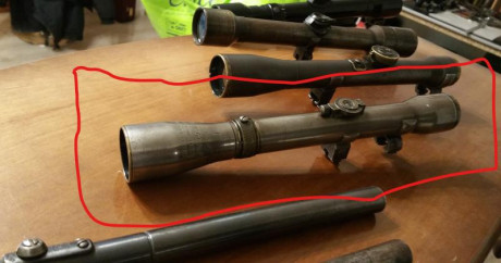 Hola, como tenia que buscar una mira telescopica para vender he tenido que sacar algunos rifles que molestaban! 30