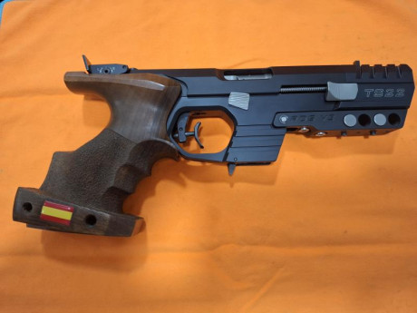 Se vende pistola Tesro ts22-3 rds v3 con su maletin original,2 cargadores y manual. Perfecta para pistola 00