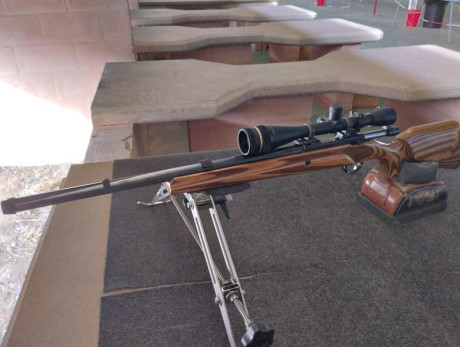 se vende por no usar rifle  visor y accesorios de recarga que incluye days redding de cuello ,93 vainas 02