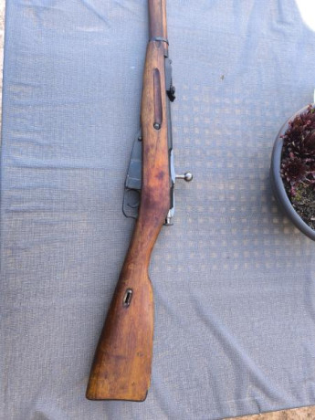 Se vende mosin nagant 1891, INUTILIZADO. cañon taladrado, recamara soldada, cerrojo inutilizado. El estado 11