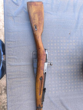 Se vende mosin nagant 1891, INUTILIZADO. cañon taladrado, recamara soldada, cerrojo inutilizado. El estado 10