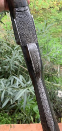 Hola, con pena, pero voy a vender mi joya armera.

Es una Victor Sarasqueta modelo 206-E, con 71 cm de 20