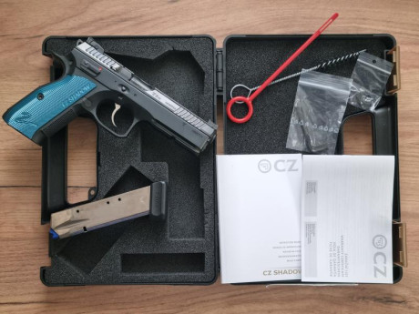 Vendo pistola CZ Shadow 2, con unos 1.000 disparos. Fue usada para IPSC y siempre fue bien cuidada. Caja 01