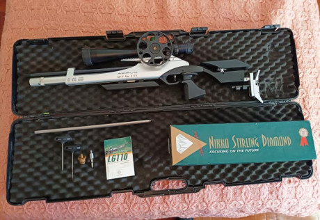 Vendo Carabina Styer Lg110 con Visor Nikko Diamond Mk3 con lo seguinte Material:


- Carabina Styer Lg110 01