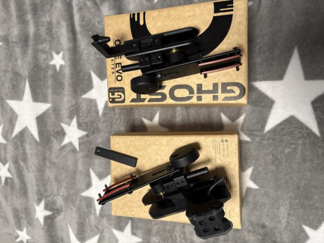 Vendo dos fundas IPSC Ghost hydra y Ghost evo G1 , dos usos solomente, 70€ cada una.
Son para Sig Sauer.

Teléfono 00