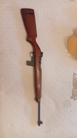 Buenas, vendo carabina alemana Erma modelo M1, en calibre 22 lr, en muy buen estado, con 1 cargador.
Precio 01