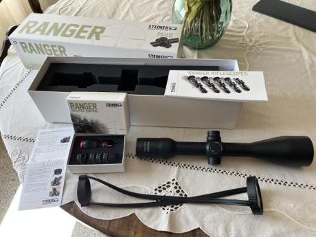 Vendo este visorazo con control paralaje,reticula ilum y torreta balistica en muy buen estado…a excepción 02