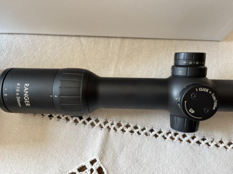 Vendo este visorazo con control paralaje,reticula ilum y torreta balistica en muy buen estado…a excepción 01