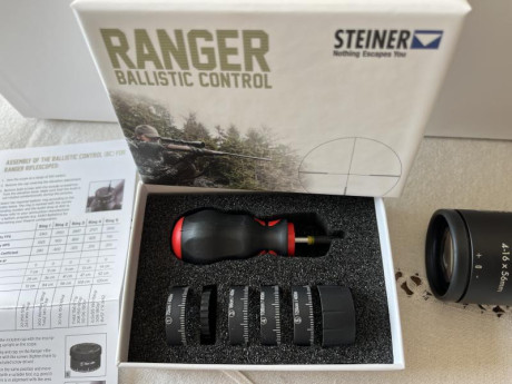 Vendo este visorazo con control paralaje,reticula ilum y torreta balistica en muy buen estado…a excepción 00