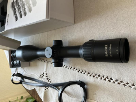 Vendo este visorazo con control paralaje,reticula ilum y torreta balistica en muy buen estado…a excepción 11