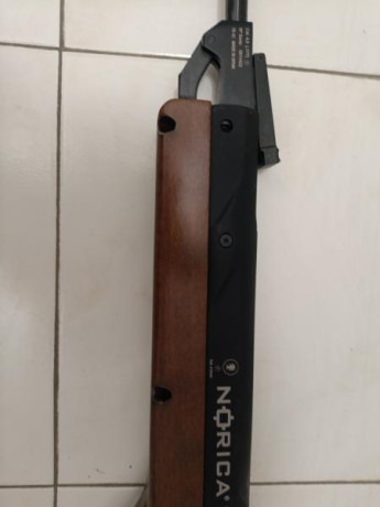 Se vende Norica Omnia zrs, de 4,5 mm.
La compra se realizó en Alemania. Osea, que viene capada a 7,5 julios 01