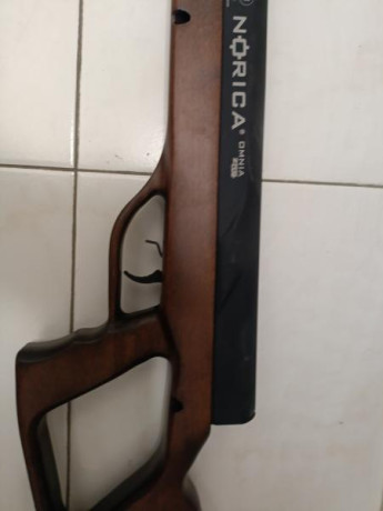 Se vende Norica Omnia zrs, de 4,5 mm.
La compra se realizó en Alemania. Osea, que viene capada a 7,5 julios 10