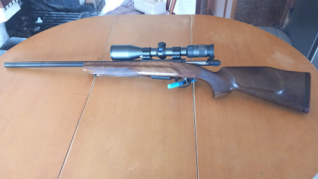 De un amigó cazador , que va limpiando el armero , RIFLE SABATTI CAL 6mm PPC, sin visor,en perfecto estado 01