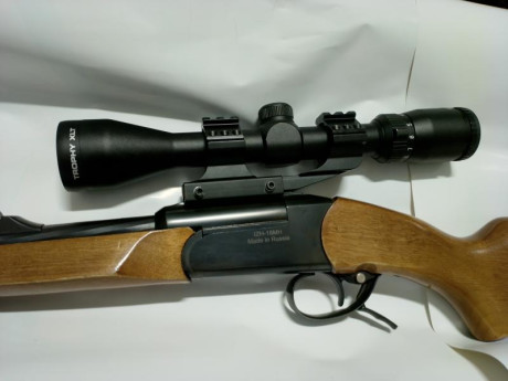 Lo vendo porque no lo uso. Es  ideal para esperas y recechos por su peso y tamaño. Está impecable, poco 10